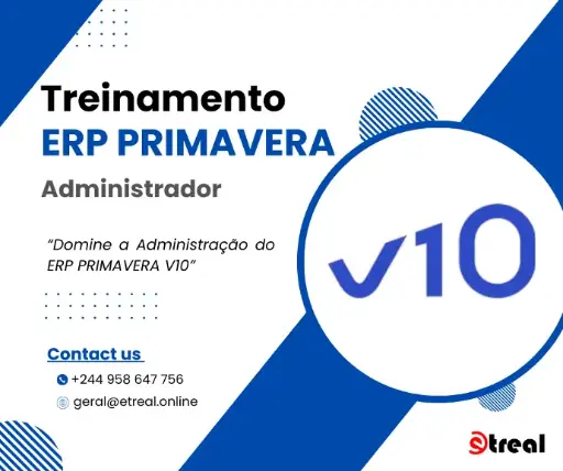 ERP PRIMAVERA V10 - ADMINISTRAÇÃO DO SISTEMA